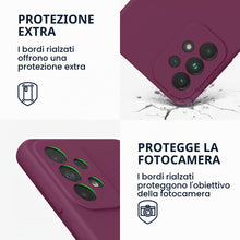 Carica l'immagine nel visualizzatore di Gallery, kwmobile Cover per Samsung Galaxy A33 5G Custodia - Back Case per Smartphone in Silicone TPU - Protezione Gommata - viol