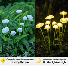 Carica l'immagine nel visualizzatore di Gallery, 2 Pezzi Luci Solari Esterno, 8 LED Lampade Solari Meduse Luci
