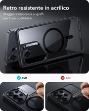 Carica l'immagine nel visualizzatore di Gallery, ESR Cover MagSafe per Samsung Galaxy S26 Ultra, Negro transparente