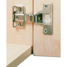 Carica l'immagine nel visualizzatore di Gallery, Cerniera speciale Hettich ET 582 con incavo ribassato per conversioni di frigoriferi, codice articolo 72134 (1 pezzo)