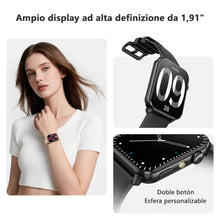 Carica l'immagine nel visualizzatore di Gallery, Blackview Smartwatch Uomo Donna, Effettua e Rispondi alle Chiamate,1,91'' Orologio Intelligente 100+ Modalità Sportive/S