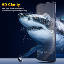 Carica l'immagine nel visualizzatore di Gallery, QULLOO Vetro Temperato per Motorola Moto Edge 60 / Edge 60 Fusion, 2 Pezzi Pellicola Vetro Protettiva e 2 Pezzi Pellicol