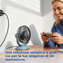 Carica l'immagine nel visualizzatore di Gallery, Wigearss Cavo USB a DC 5V 1A, 5 Spinotti Intercambiabili per Ricarica, Nero