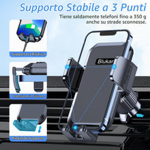 Carica l'immagine nel visualizzatore di Gallery, Blukar Porta Cellulare Auto, Supporto Telefono Auto per Bocchette dell'Aria