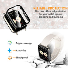 Carica l'immagine nel visualizzatore di Gallery, Hianjoo 5 Pack Cover con Vetro Temperato Compatibile per Xiaomi Redmi Watch 5 Lite 【NON Per Watch 5/5 Active】, Pellicola