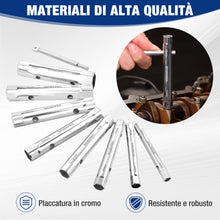 Carica l'immagine nel visualizzatore di Gallery, WORKPRO Set di Chiavi a Tubo, Set di Chiavi a Tubo da 9 Pezzi