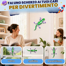Carica l'immagine nel visualizzatore di Gallery, PandaHome Geco Telecomandato, Lucertola Telecomandata con Occhi LED