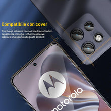 Carica l'immagine nel visualizzatore di Gallery, QULLOO Vetro Temperato per Motorola Moto Edge 50 Neo, 2 Pezzi Pellicola Vetro Protettiva e 2 Pezzi Pellicola Fotocamera,
