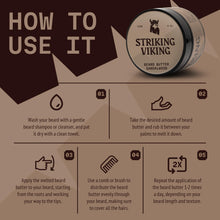 Carica l'immagine nel visualizzatore di Gallery, Striking Viking Burro Barba Uomo – 4 Oz, Sandalo