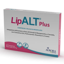 Carica l'immagine nel visualizzatore di Gallery, Lipalt Plus - Integratore Senza Monacolina K - Integratore a Base di Coenzima Q10, Bergamotto, Carciofo e Policosanoli -