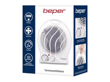 Carica l'immagine nel visualizzatore di Gallery, BEPER P203TER202 Termoventilatore, 2000W, 2 Potenze selezionabili, Termoventilatore compatto con Termostato regolabile, 