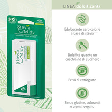 Carica l'immagine nel visualizzatore di Gallery, ESI - Stevia Midy, Dolcificante Zero Calorie di Origine Naturale, a Base di Glicosidi Steviolici, Sostituisce lo Zuccher