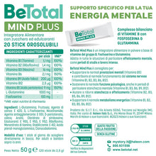 Carica l'immagine nel visualizzatore di Gallery, Be-Total Mind Plus Integratore Adulti e Bambini 6+, 20 Bustine