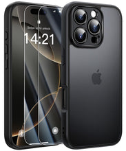 Carica l'immagine nel visualizzatore di Gallery, FLLAO Opaca Cover for iphone 16 Pro con 2 Tempered Glass