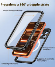 Carica l'immagine nel visualizzatore di Gallery, Beeasy Cover per iPhone 17 Pro Max Impermeabile IP68 con MagSafe, 360 Militare Antiurto Indistruttibile Resistente Doppi