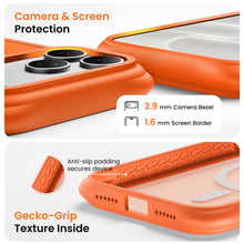 Carica l'immagine nel visualizzatore di Gallery, ORNARTO Cover per iPhone 18 Pro Magnetica Antiurto Opaca, Arancione