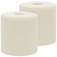 Carica l'immagine nel visualizzatore di Gallery, 2 Rotoli Benda Elastica Coesiva 20 Metri x 10CM Bende Elastiche per Bendaggio Fissaggio Mdicazione Fratture Leggere