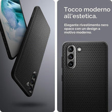Carica l'immagine nel visualizzatore di Gallery, Spigen Cover Liquid Air per Samsung Samsung Galaxy S21 5G - Nero