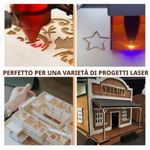 Carica l'immagine nel visualizzatore di Gallery, (9 Pezzi) Pannello Compensato 3mm, Compensato 3mm x 300 x 200 mm (+/- 0,5 mm), Pannello Legno Multiplex di Alta Qualità,