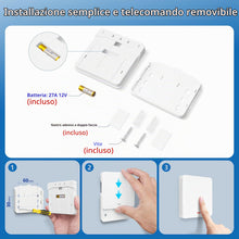 Carica l'immagine nel visualizzatore di Gallery, DieseRC Interruttore per Luci Senza Fili, Interruttore Trasmettitore RF per Pannello da Parete 86 e Controller Ricevitor