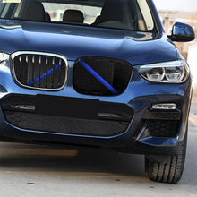 Carica l'immagine nel visualizzatore di Gallery, AggAuto Inserti Strisce Griglia Anteriore per BMW Serie 1/3 F20 F30, Blu
