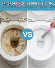 Carica l'immagine nel visualizzatore di Gallery, 4 Pietre Pomice per WC con Manico Antiscivolo Viola | Rimuove Effettivamente Calcare, Ruggine e Residui Minerali Senza G