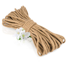 Carica l'immagine nel visualizzatore di Gallery, corda di canapa naturale, Corda Sisal per Tiragraffi per Gatti da 8mm *10m, Cordas Decorativa, Spago per Giardinaggio, C