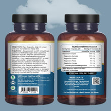 Carica l'immagine nel visualizzatore di Gallery, Complesso di glicinato di magnesio 4 in 1-1866 mg per porzione | Dose precisa di magnesio elementare da 404 mg | Aggiunt
