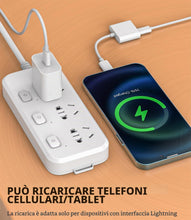 Carica l'immagine nel visualizzatore di Gallery, Adattatore da Lightning a jack da 3,5 mm (2 pezzi) per Apple MFI Certified 2 in 1 di ricarica cavo jack splitter auto AU
