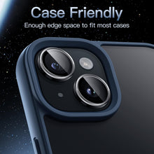 Carica l'immagine nel visualizzatore di Gallery, JETech Pellicola Protettiva Fotocamera per iPhone 15/15 Plus, Mezzanotte