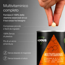 Carica l'immagine nel visualizzatore di Gallery, Multivitaminico Completo - 500 compresse - + 1 anno - Difese Immunitarie