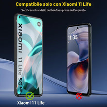 Carica l'immagine nel visualizzatore di Gallery, QULLOO Pellicola Protettiva per Xiaomi Mi 11 Lite 4G&amp;5G/11 Lite 5G NE [3 Pezzi] + Pellicola Fotocamera [3 Pezzi], 9H Dur