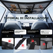Carica l'immagine nel visualizzatore di Gallery, Rete per Bagagli Auto 70×50cm, Fancysky Rete per Bagagli Auto