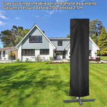 Carica l'immagine nel visualizzatore di Gallery, Coperture per Ombrellone Impermeabile, Copertura Dell'Ombrello Cover con Zip,Traspirante 210D Oxford Coperture per Paras