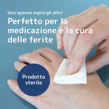 Carica l'immagine nel visualizzatore di Gallery, ABENA Garze Sterili 7,5 x 7,5 cm (125 pz) Tessuto Non Tessuto