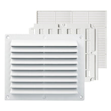 Carica l'immagine nel visualizzatore di Gallery, La Ventilazione BDR1714B Griglia di Ventilazione in Plastica Rettangolare da Sovrapporre, Bianco, 175x146 mm