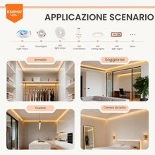 Carica l'immagine nel visualizzatore di Gallery, KSIBNW Trasformatore 220V 12V LED Driver, Alimentatore Convertitore AC 220V a DC 12V 1A 12W Adattatore Trasformatore Cos