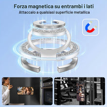 Carica l'immagine nel visualizzatore di Gallery, Supporto ad anello magnetico per MagSafe per iPhone 17 Pro 16 15 14 13 12, supporto ad anello per Samsung S26 S25 S24 S2