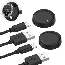 Carica l'immagine nel visualizzatore di Gallery, 2 Pezzi Caricabatterie USB C Compatibile con Amazfit Active 2