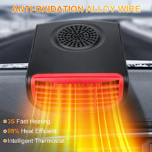 Carica l'immagine nel visualizzatore di Gallery, Riscaldatore per Auto, 12V 150W Portatile Riscaldamento per Auto, SUV, Taxi