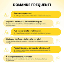 Carica l'immagine nel visualizzatore di Gallery, CAMBIVO Cavigliera Ortopedica 2 Pezzi, Supporto Tutore Caviglia
