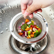 Carica l'immagine nel visualizzatore di Gallery, 2 Filtro lavandino cucina, Filtro scarico lavandino con manico, Filtro lavandino in acciaio inox, Protezione anti-intasa