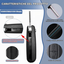 Carica l'immagine nel visualizzatore di Gallery, 2 Tasti Guscio per Chiave Auto CE0523 Compatibile con Peugeot 207 307 308 SW 3008 5008 Partner e Citroen C3 Picass C2 C4