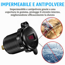 Carica l'immagine nel visualizzatore di Gallery, iMESTOU Caricabatteria da Auto in Alluminio a Ricarica Rapida 3.0 Dual USB per Caricabatterie per Telefono Presa di Corr