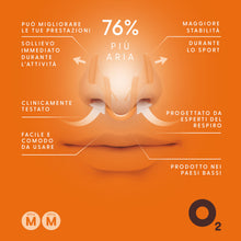 Carica l'immagine nel visualizzatore di Gallery, Dilatatore nasale Airmax | Respira meglio con Airmax | Per la congestione nasale - Versione Sport - 2x sollievo medio di