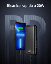 Carica l'immagine nel visualizzatore di Gallery, VEGER Power Bank 30000mAh 20W Ricarica Rapida Caricatore Portatile Batterie