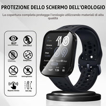 Carica l'immagine nel visualizzatore di Gallery, Diruite 2 Pezzi Custodia per Amazfit Bip 6 Vetro Temperato Pellicola Protettiva,PC Rigido Case Protettiva Ultrasottil Co