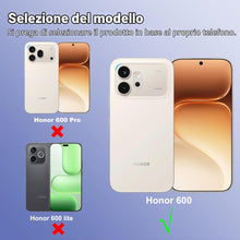 Carica l'immagine nel visualizzatore di Gallery, CAUHENYEE Cover per Honor 600 5G con Magnete Integrato, Antiscivolo, Resistente a Urti e Graffi - Custodia Magnetica per