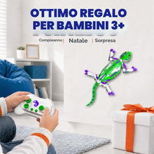 Carica l'immagine nel visualizzatore di Gallery, PandaHome Geco Telecomandato, Lucertola Telecomandata con Occhi LED