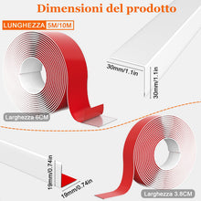 Carica l'immagine nel visualizzatore di Gallery, Nastro Sigillante Autoadesivo in Pvc